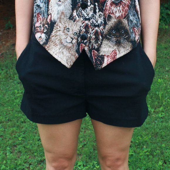 Express Black Stretch Shorts